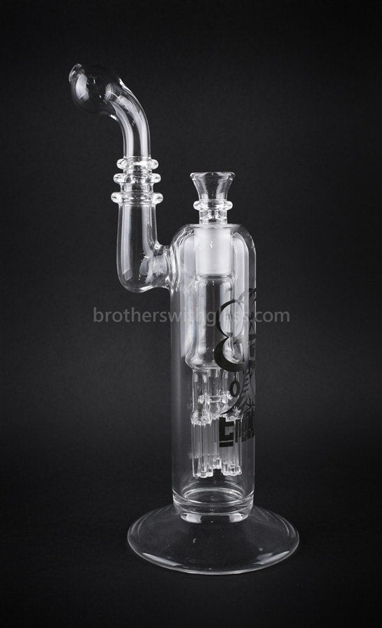 Treehouse Glass Three By Six Fizzler Perc Bubbler Water Pipe.