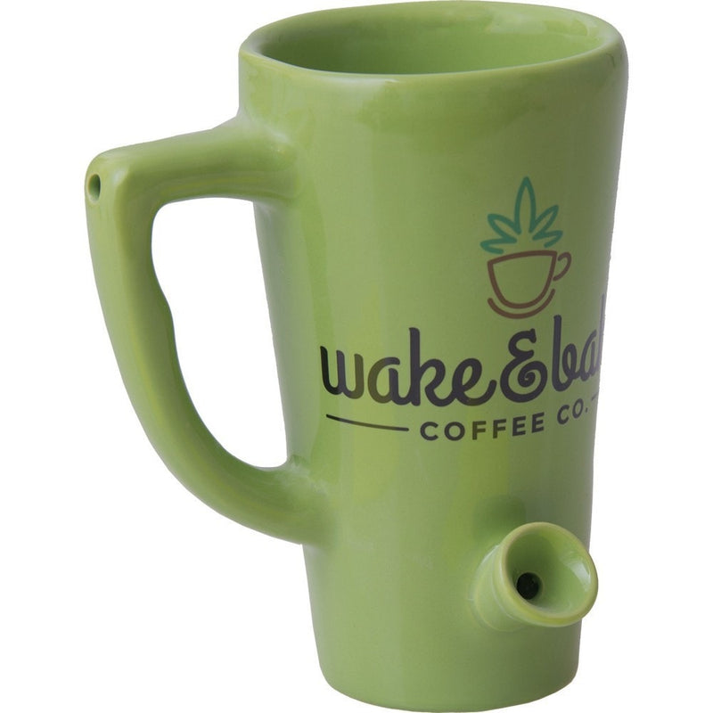 Wake and Bake Coffee Mug Hand Pipe.