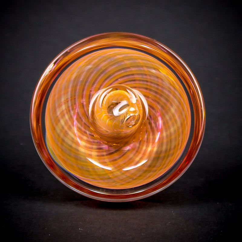 Waugh Street Glass Gold Fumed Reticello Directional Flow Carb Cap.