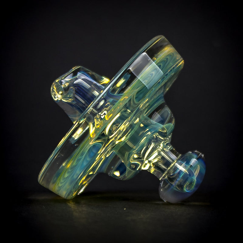 Waugh Street Glass Silver Fumed Directional Flow Carb Cap.