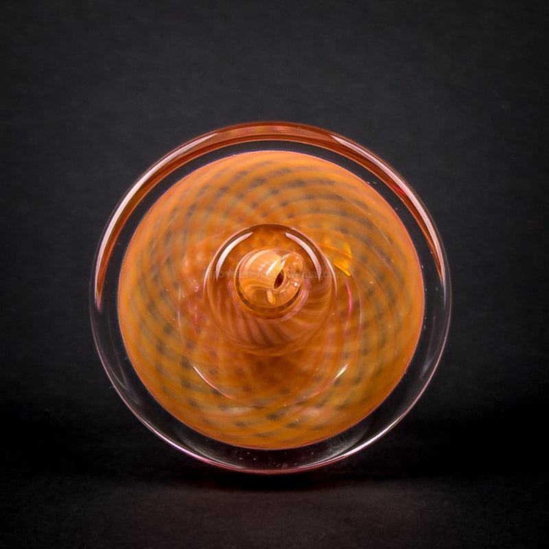 Waugh Street Glass XL Gold Fumed Reticello Directional Flow Carb Cap.