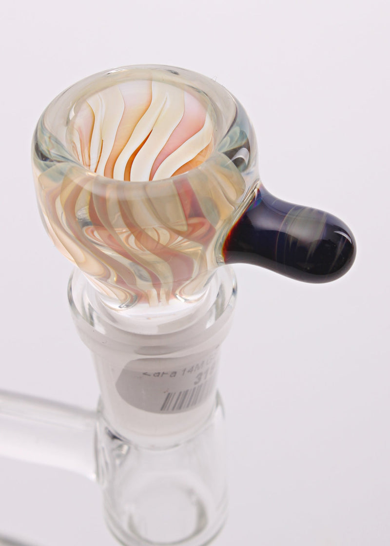 ZaFa Glass 14mm Fumed Slide Brothers with Glass
