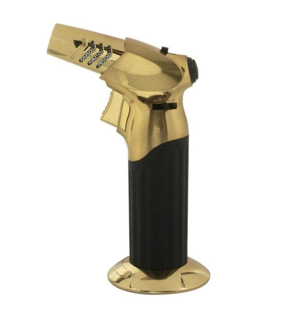 Zico Butane Torch Lighter - Gold.