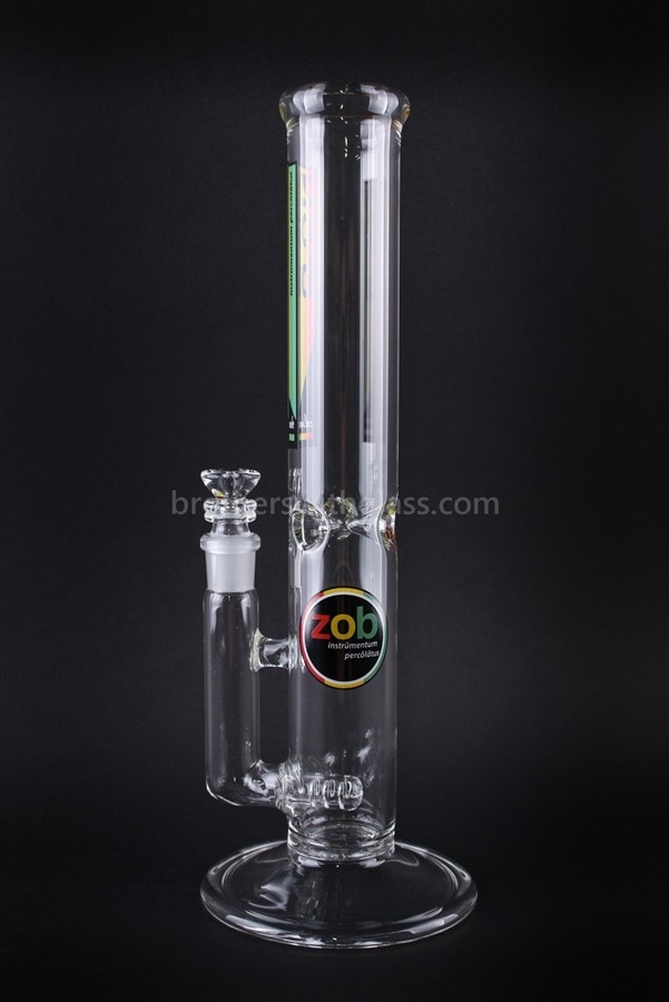 Zob Glass 14 In Straight Inline Perc Bong.