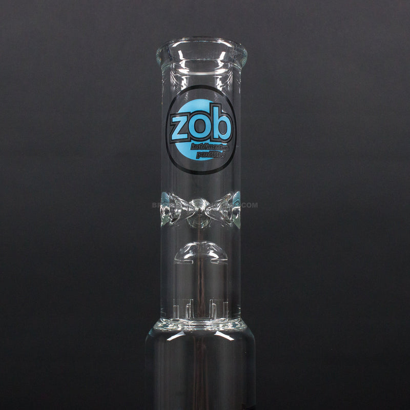 Zob Glass 18 In Straight Gridded Inline Bong.